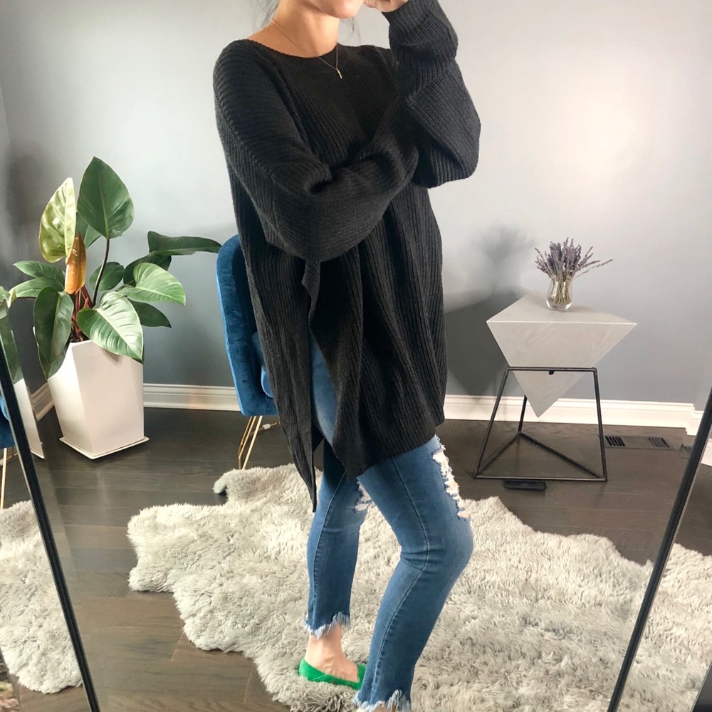 Last ☝️🔷Dark gray sweater knit - Picture 5 of 5